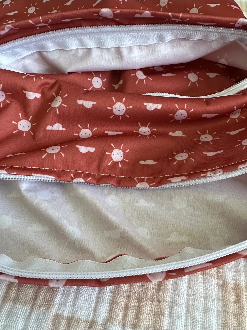 Babygoal Baby’Waterproof Wet Bag and Reusable Cloth Diaper Set of 6